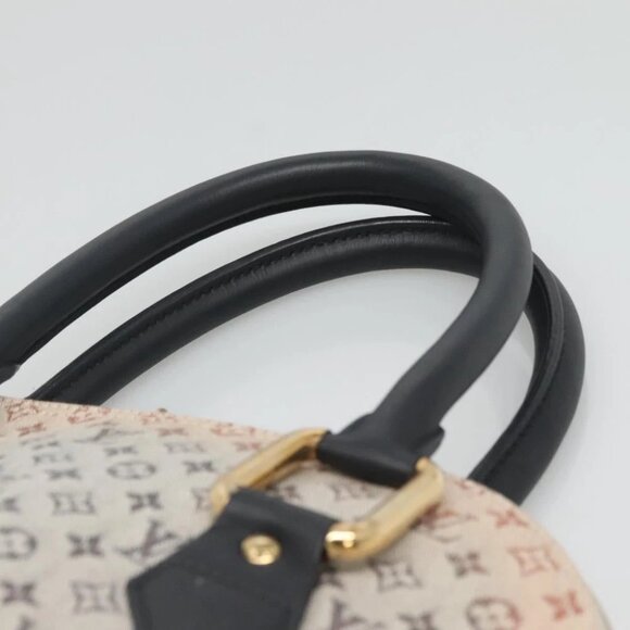 LOUIS VUITTON Monogram Mini Alma Haut Hand Bag Blue M92202 LV Auth - Picture 12 of 15